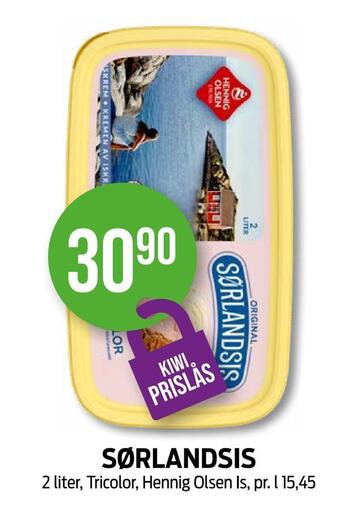 Kiwi Sørlandsis tilbud