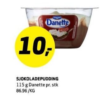 Bunnpris Sjokoladepudding tilbud