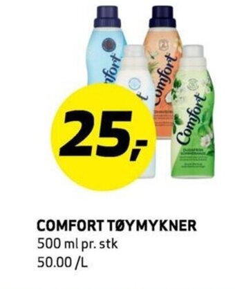 Bunnpris Comfort Tøymykner tilbud