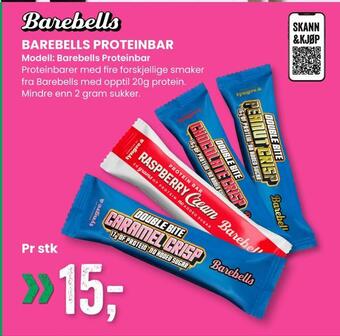 Sport Outlet Barebells proteinbar tilbud