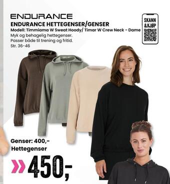 Sport Outlet Endurance hettegenser/genser tilbud