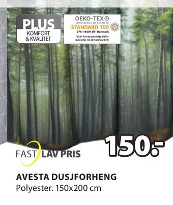 JYSK Avesta Dusjforheng tilbud