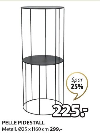JYSK Pelle Pidestall tilbud