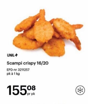 Storcash Scampi Crispy 16/20 tilbud