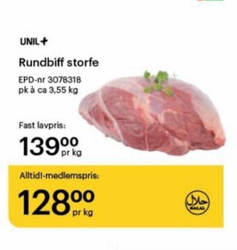 Storcash Rundbiff Storfe tilbud