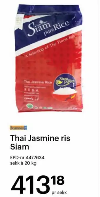 Storcash Thai Jasmine Ris Slam tilbud