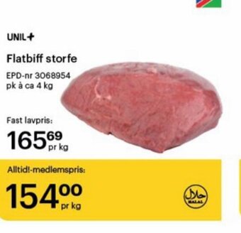 Storcash Flatbiff Storfe tilbud