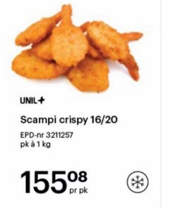 Storcash Scampi Crispy 16/20 tilbud