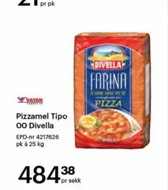 Storcash Pizzamel Tipo OO divella tilbud