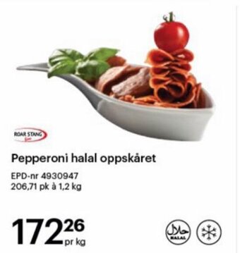 Storcash Pepperoni Halal Oppskåret tilbud