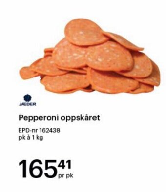 Storcash Pepperoni Oppskåret tilbud