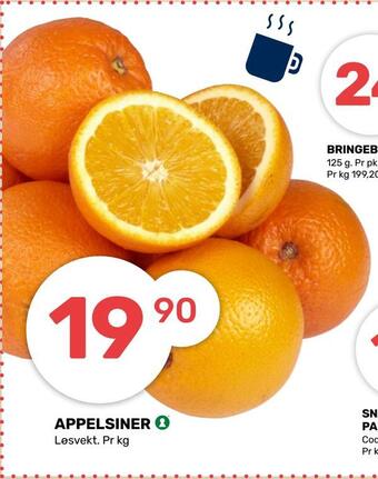 Coop Marked Appelsiner tilbud