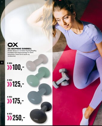 Sport Outlet OX Neoprene Dumbbell tilbud