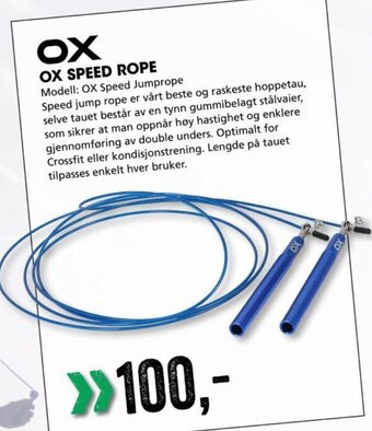 Sport Outlet OX Speed Rope tilbud