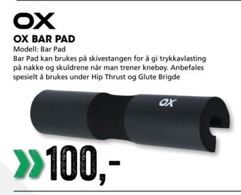 Sport Outlet OX Bar Pad tilbud