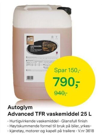 Felleskjøpet Autoglym Advanced TFR Vaskemiddel 25L tilbud