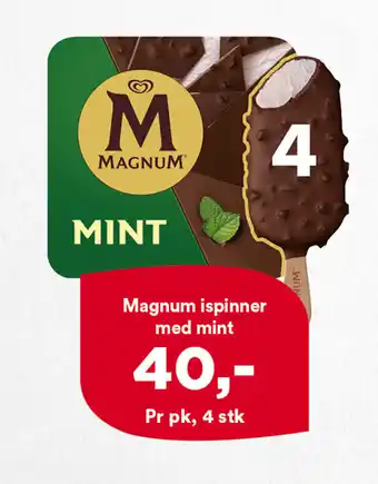 Iceland Magnum Ispinner Med Mint tilbud