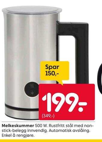 Rusta Melkeskummer tilbud