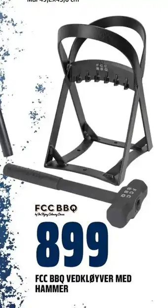 Coop Obs FCC BBQ Vedkløyver Med Hammer tilbud