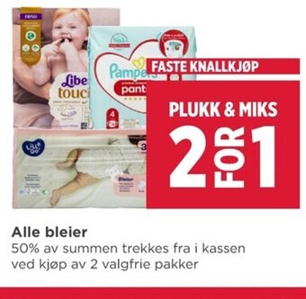 Meny Alle Bleier tilbud