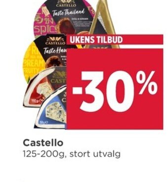 Meny Castello tilbud