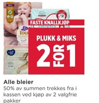 Meny Alle Bleier tilbud