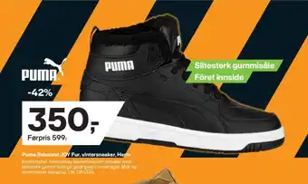 XXL Sport Puma Rebound Joy Fur, Vintersneaker, Herre tilbud