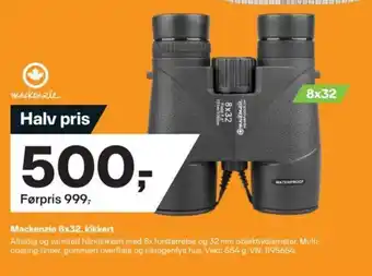 XXL Sport Mackenzie 8x32, Kikkert tilbud