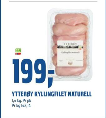 Coop Obs Ytterøy kyllingfilet naturell tilbud