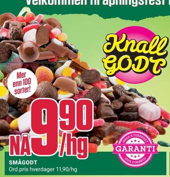 Europris Smågodt tilbud