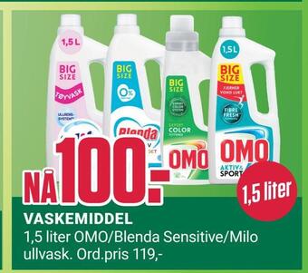 Europris Vaskemiddel tilbud