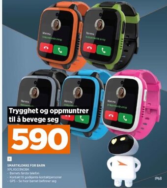 POWER Smartklokke For Barn XPLXG03NOBK tilbud