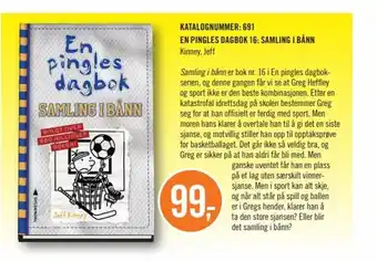 Ark Bokhandel En Pingles Dagbok 16: Samling i Bånn tilbud