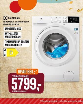 Skousen Vaskemaskin tilbud