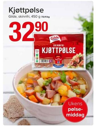 Spar Kjøttpølse tilbud