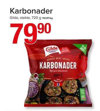 Spar Karbonader tilbud