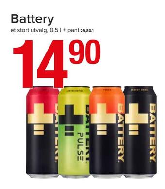 Spar Battery tilbud