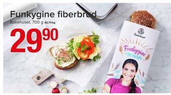 Spar Funkygine fiberbrød tilbud