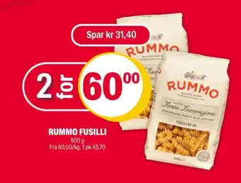Coop Extra Rummo pasta tilbud