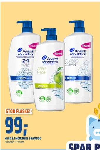Coop Obs Head&shoulders shampoo tilbud