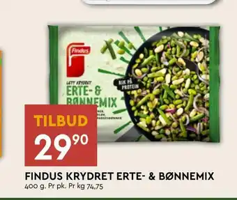 Coop Mega Findus krydret erte- & bønnemix tilbud