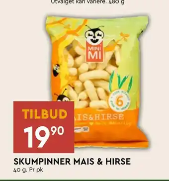 Coop Mega Skumpinner mais & hirse tilbud