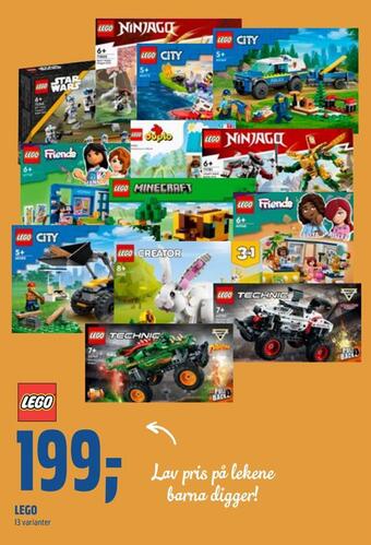 Coop Obs Lego tilbud