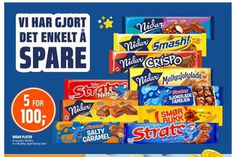 Coop Obs Nidar plater tilbud
