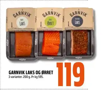 Coop Obs Garnvik laks og ørret tilbud