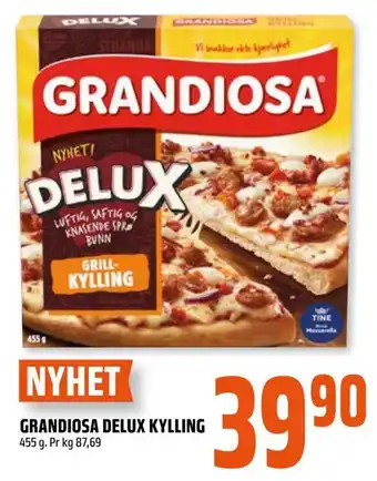 Coop Obs Grandiosa delux kylling tilbud