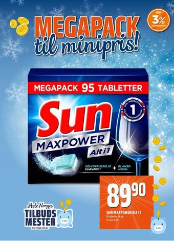 Coop Obs Sun maxpower alt i 1 tilbud