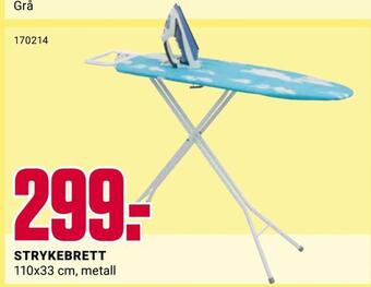 Europris Strykebrett tilbud