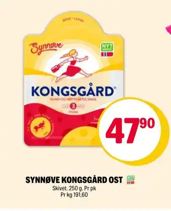 Coop Extra Synnøve kongsgård ost tilbud