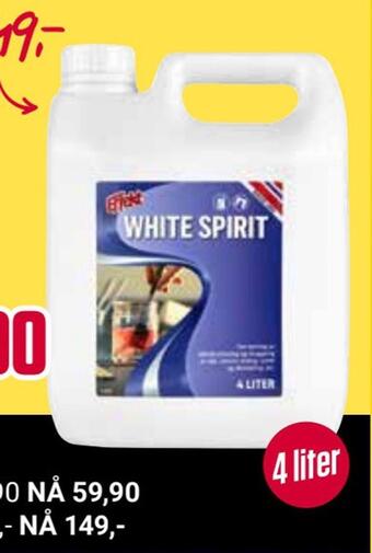Europris White spirit tilbud